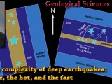 SEMINAR: April 23rd, 2014 – Rupture complexity of deep earthquakes: the large, the hot, and the fast – Zhongwen Zhan