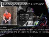 Seminar – Josh Kelly