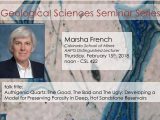 Seminar – Marsha French