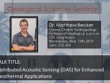 Seminar-Dr. Matthew Becker