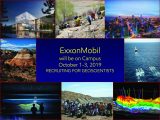 Don’t Forget – ExxonMobil Recruiting Event OCT 1st-3rd!