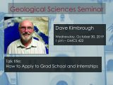 Seminar – Dave Kimbrough