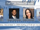 Fall 2020 Thesis Defense