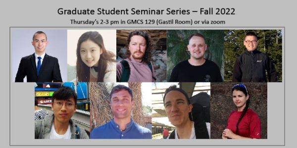 Graduate Student Seminar Series – Fall 2022